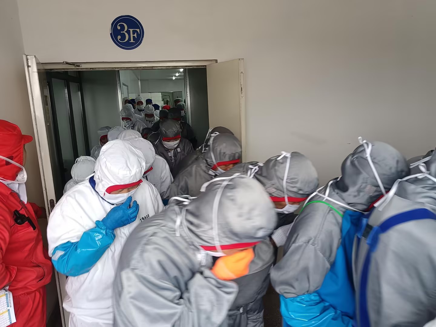 2023年7月洋溢食品全體員工消防演練