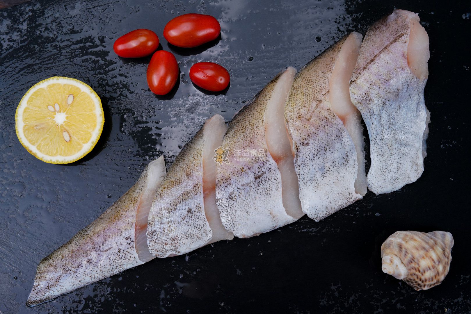 原切狹鱈帶皮魚片去骨去刺